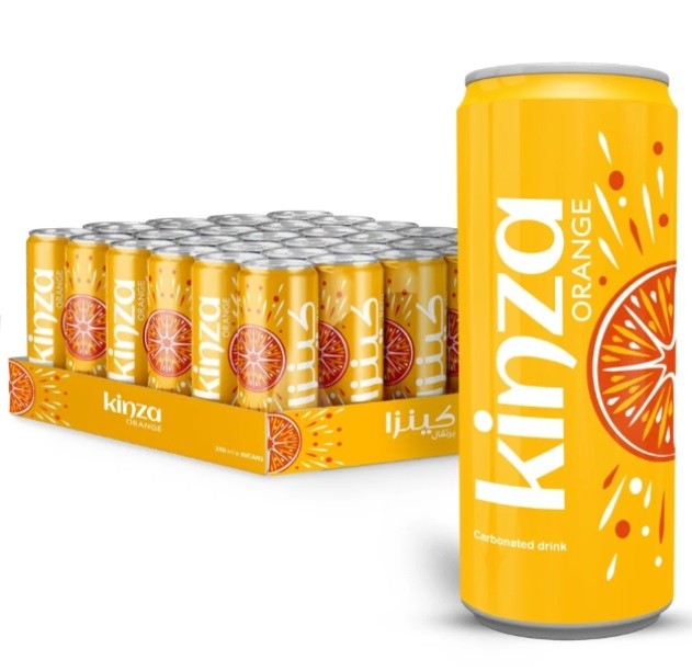 KINZA ORANGE DRINK 30*250ML